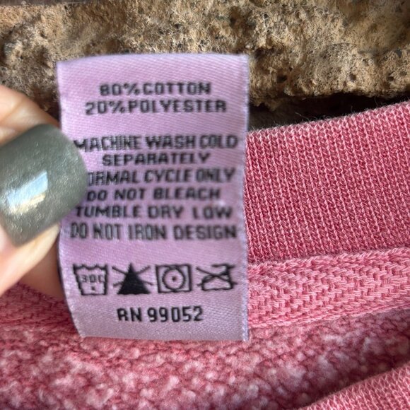 Independent Trading Co. Pink Coffee Lovers Sweatshirt Size Medium - Picture 4 of 7